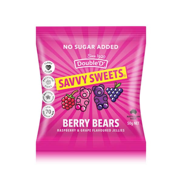 Double D Berry Bears Mockup Website