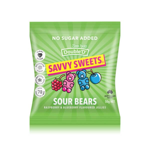 Savvy Sweets Sour Bears – Double D